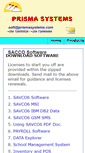 Mobile Screenshot of prismasystems.com